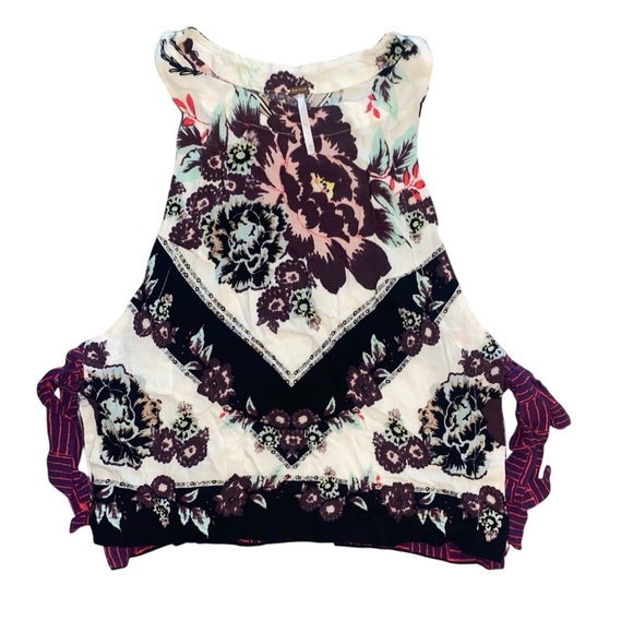 Free People Floral Tank Top Size XS - Picture 1 of 4